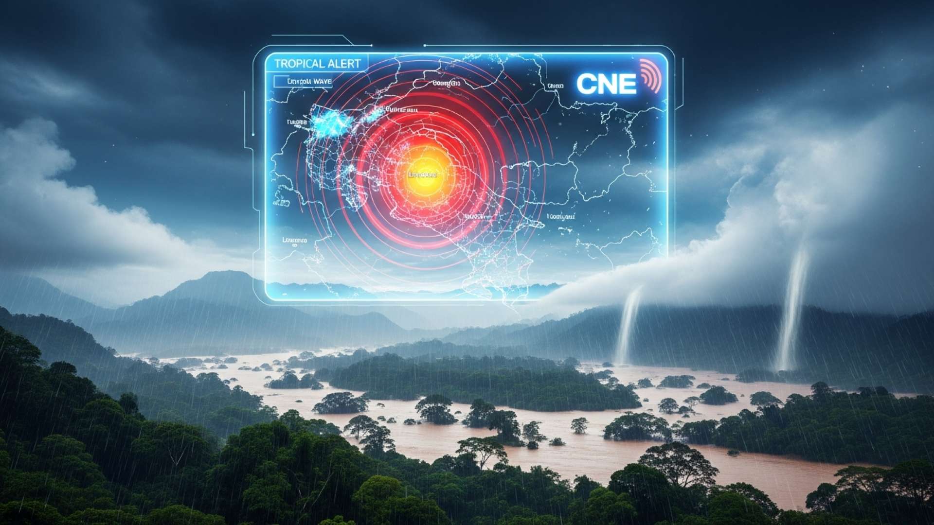 Le autorità dichiarano l’allerta gialla mentre un’onda tropicale si avvicina alla Costa Rica