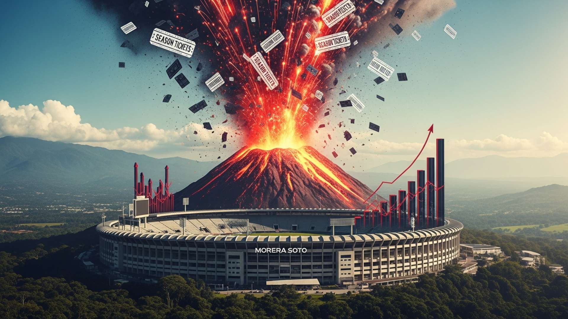 La febbre del campionato riempie ogni posto allo stadio di Alajuelense