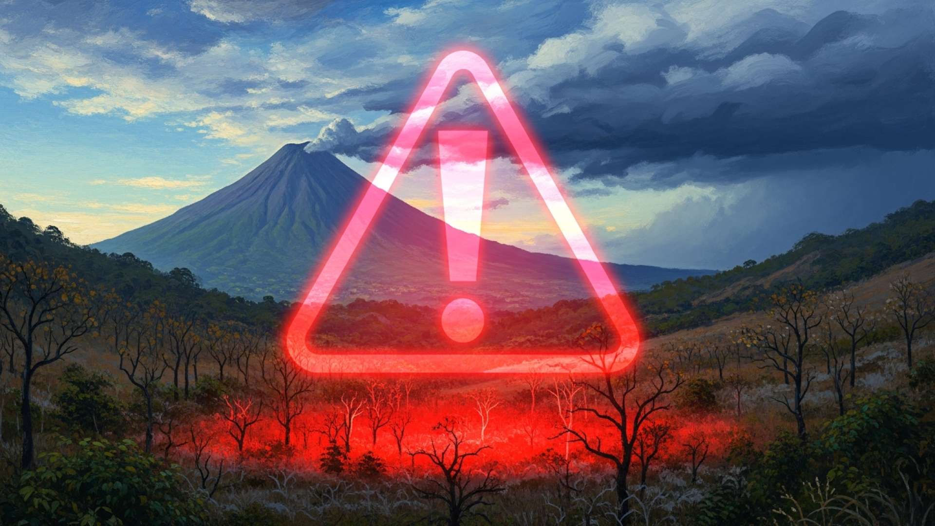 La Costa Rica in Allerta Alta mentre i Forti Venti Alimentano la Minaccia di Incendi Selvaggi