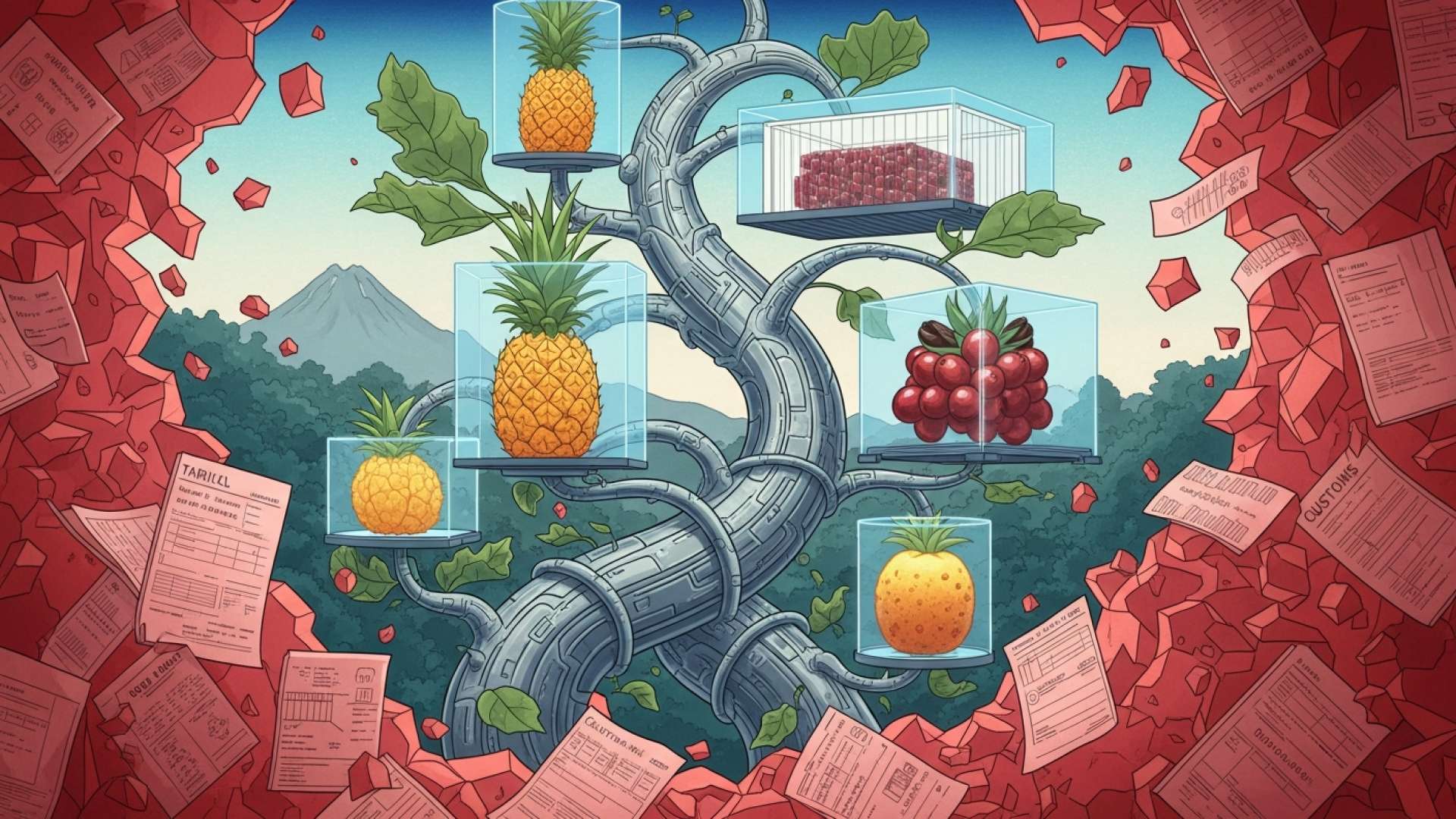 L’industria alimentare costaricana lotta contro le tariffe statunitensi e l’inefficienza interna