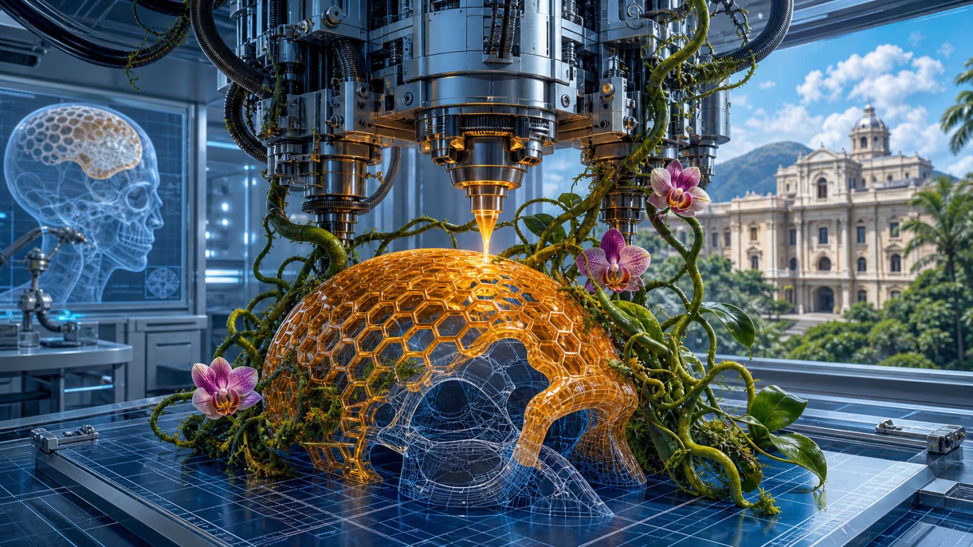La Sicurezza Sociale Costaricana Rivoluziona la Chirurgia del Sistema Nervoso con il Primo Impianto Cranico Stampato in 3D in Casa