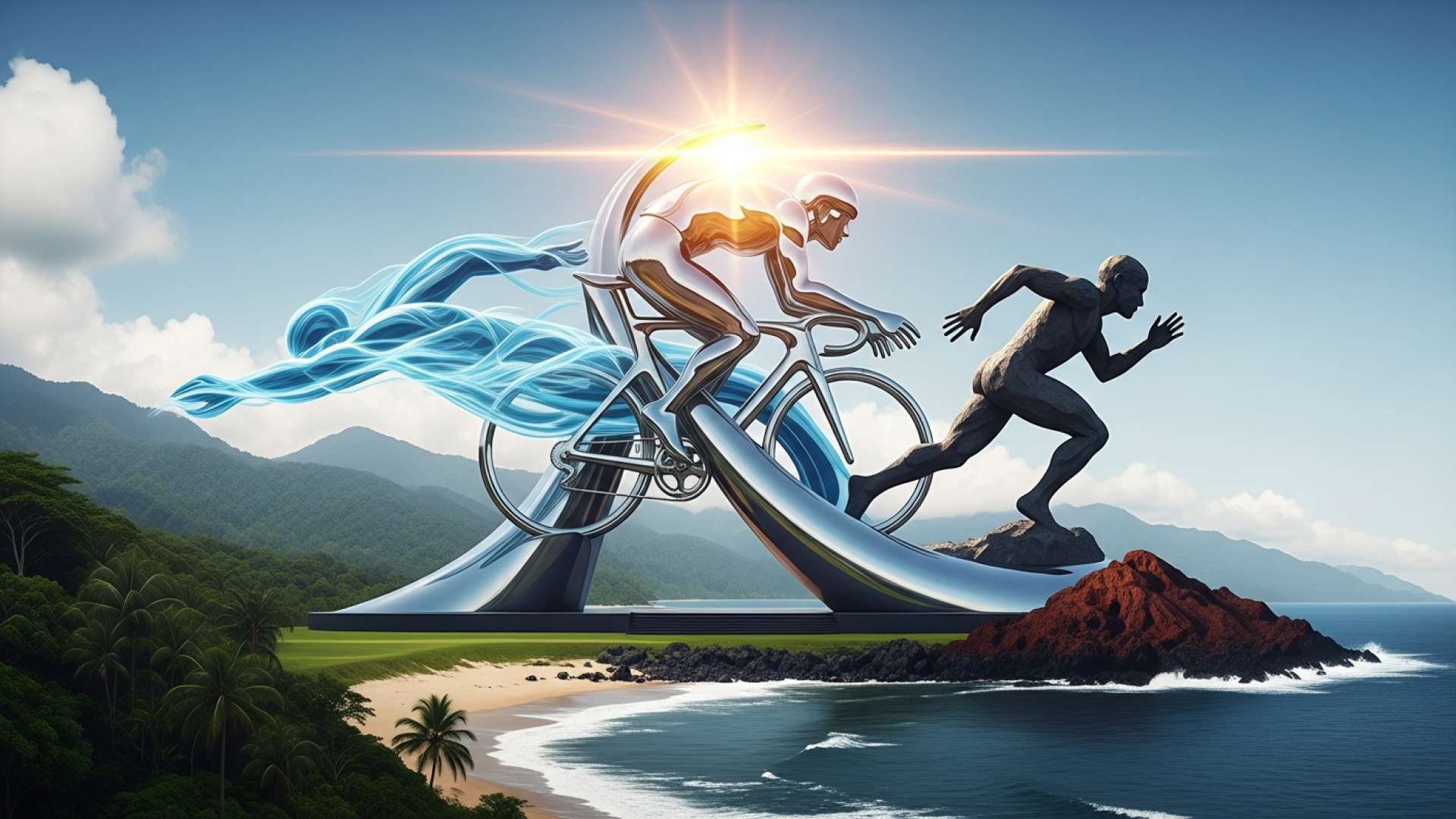 Trio Costaricano Punta ai Punti Olimpici nell’Impegnativo Triathlon di Huatulco