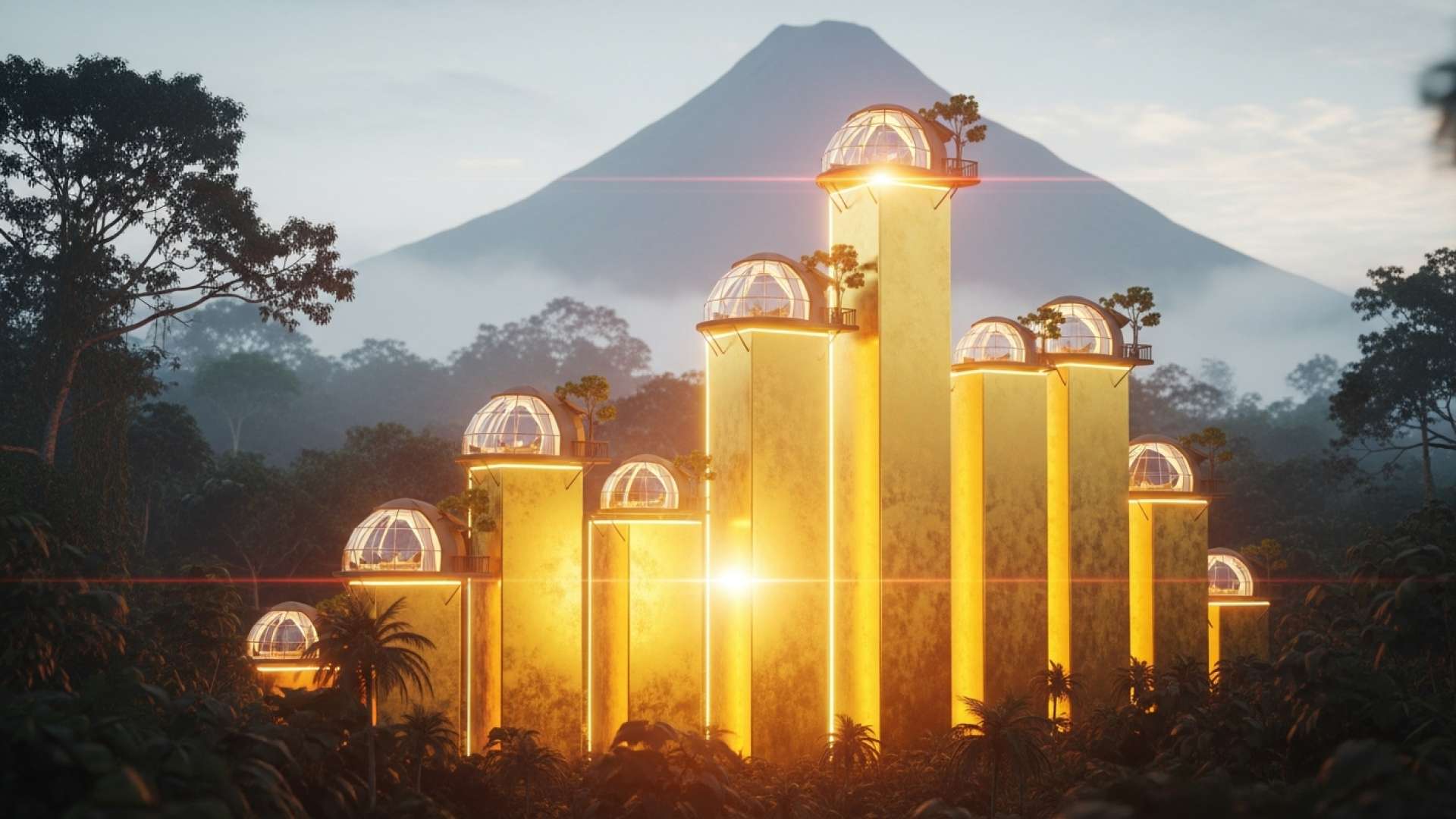 La tendenza del Glamping trasforma il panorama del turismo in Costa Rica