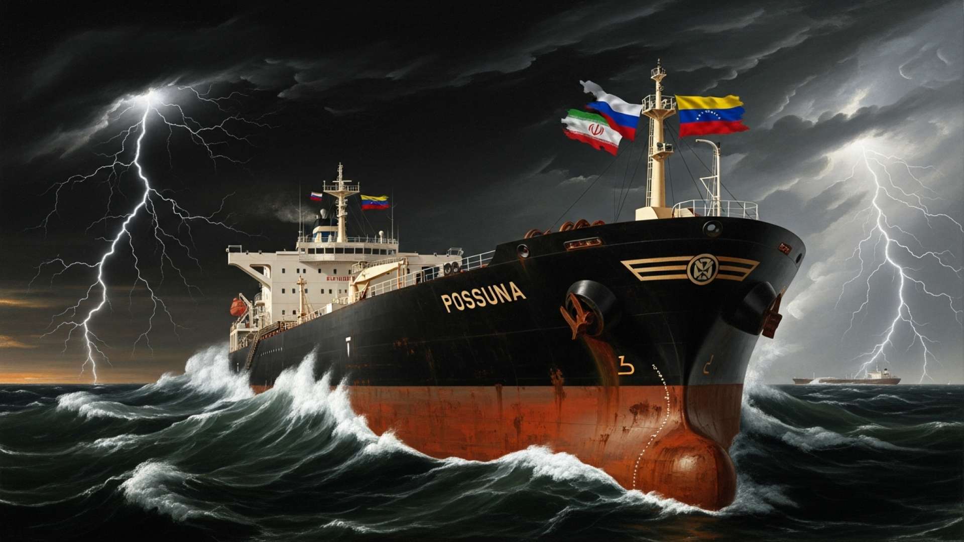 Tensioni globali si inaspriscono mentre scompare la petroliera russa sequestrata dagli Stati Uniti