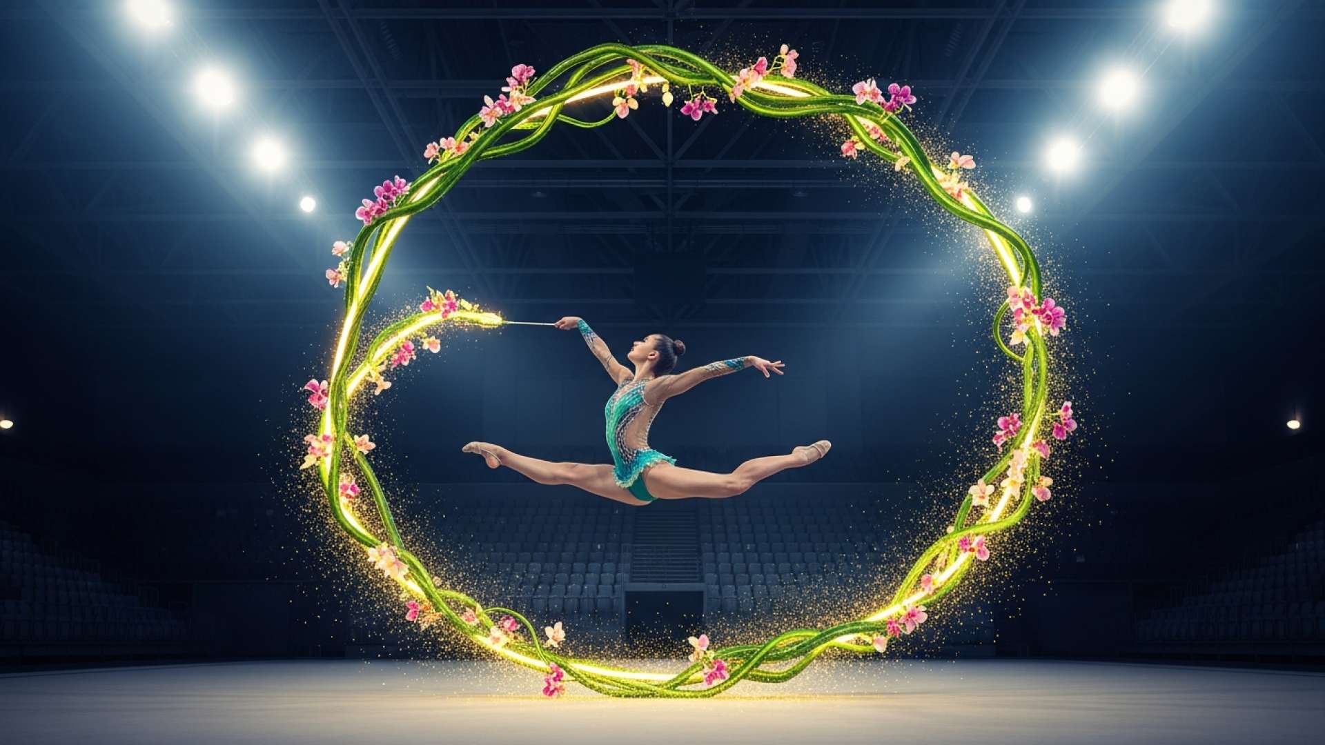 Gloriana Sanchez Punta ai Sogni Olimpici al Campionato Mondiale di Ginnastica Ritmica in Germania