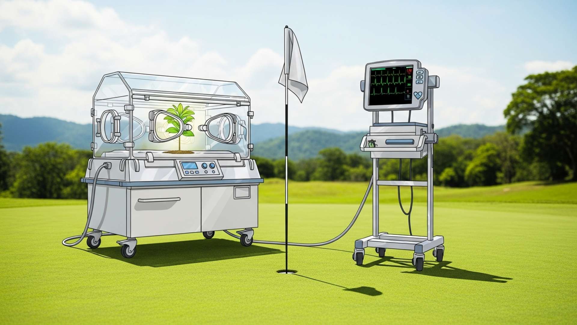 I golfisti raccolgono oltre 171.000 dollari per le attrezzature mediche pediatriche