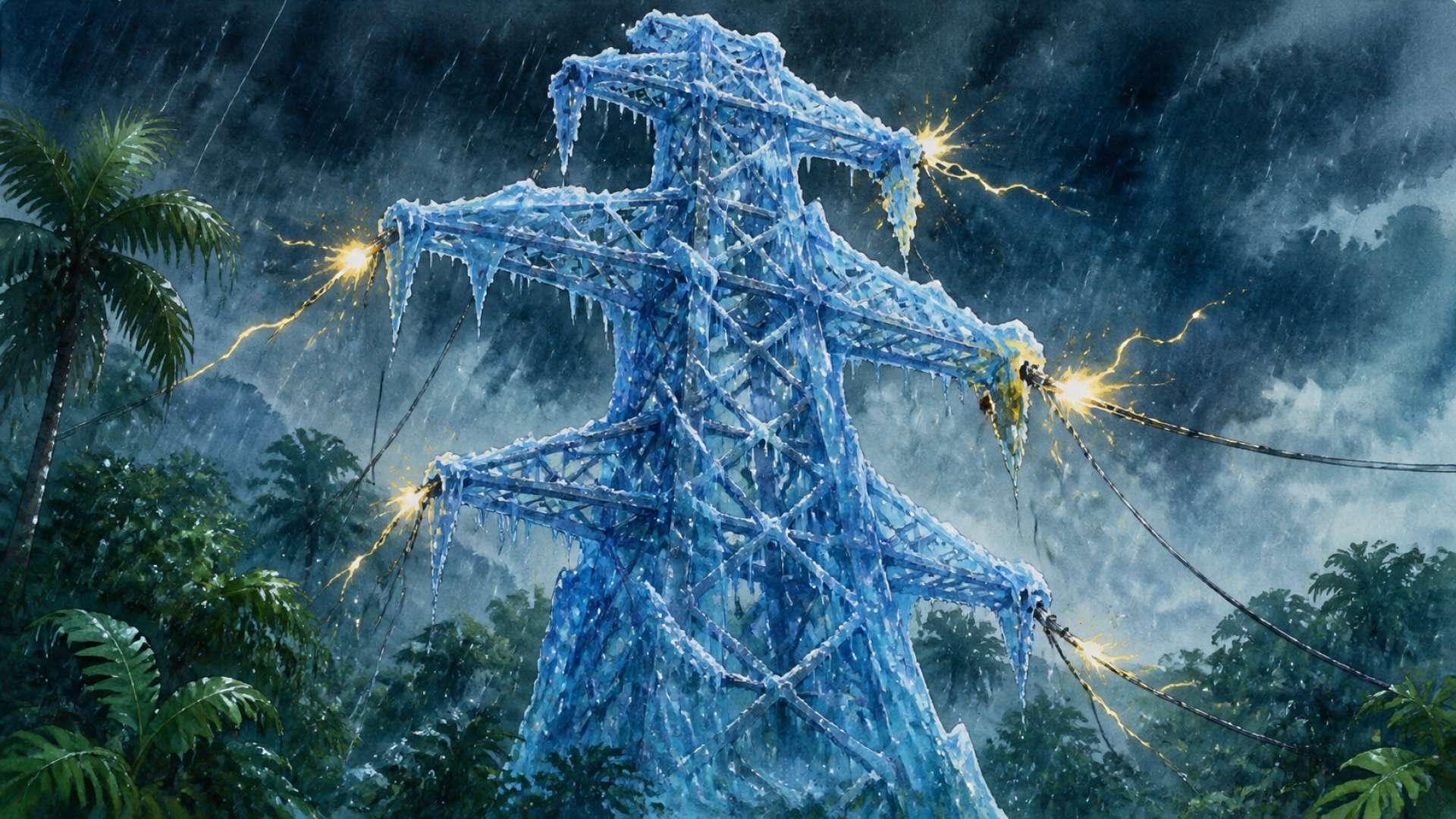 L’ICE Ripristina la Corrente Elettrica per Migliaia di Utenti Dopo che l’Ondata Tropicale 32 ha Devastato la Costa Rica
