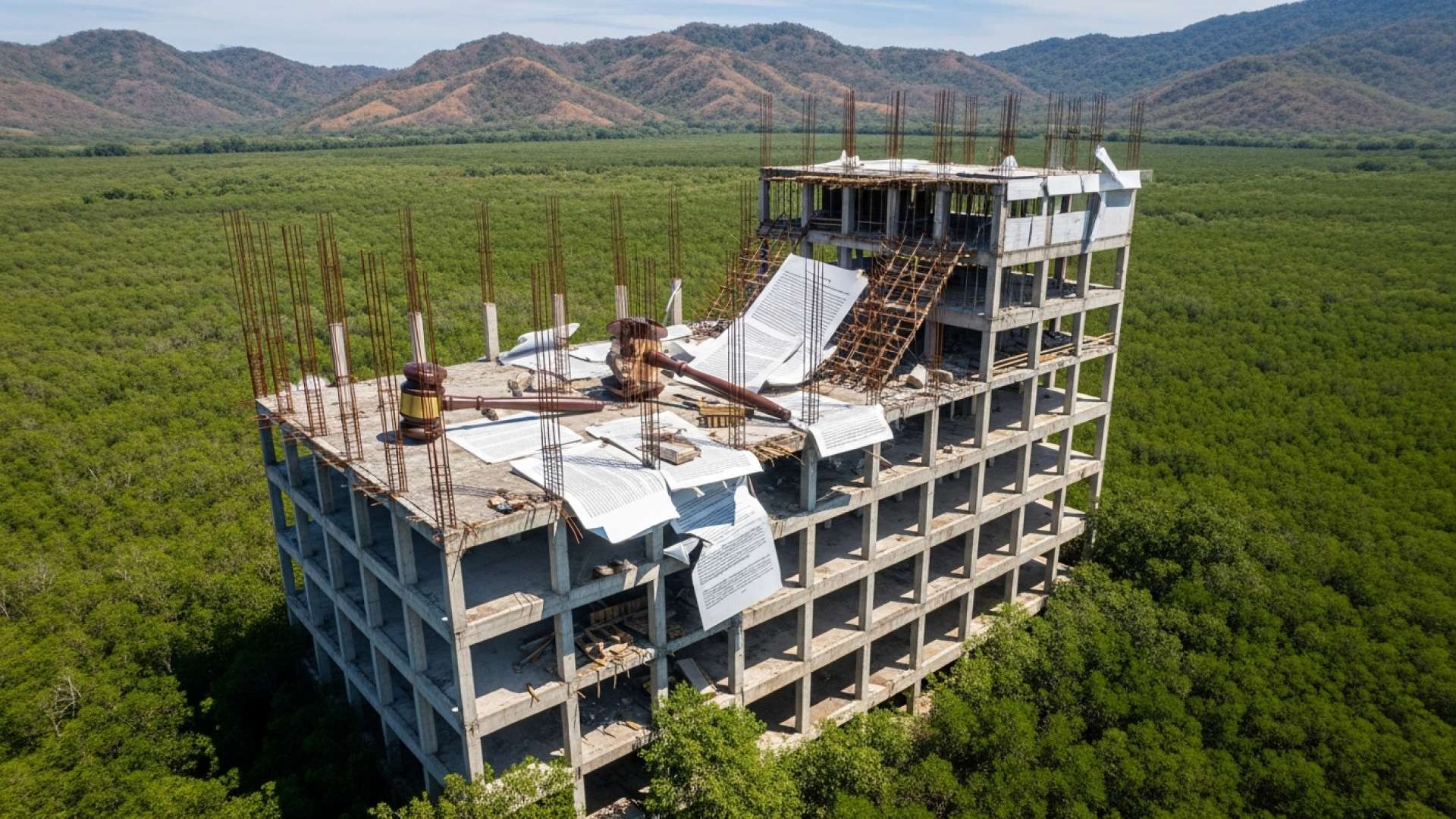 Cabinamento Illegale in Zona Protetta di Nosara Demolito dalle Autorità