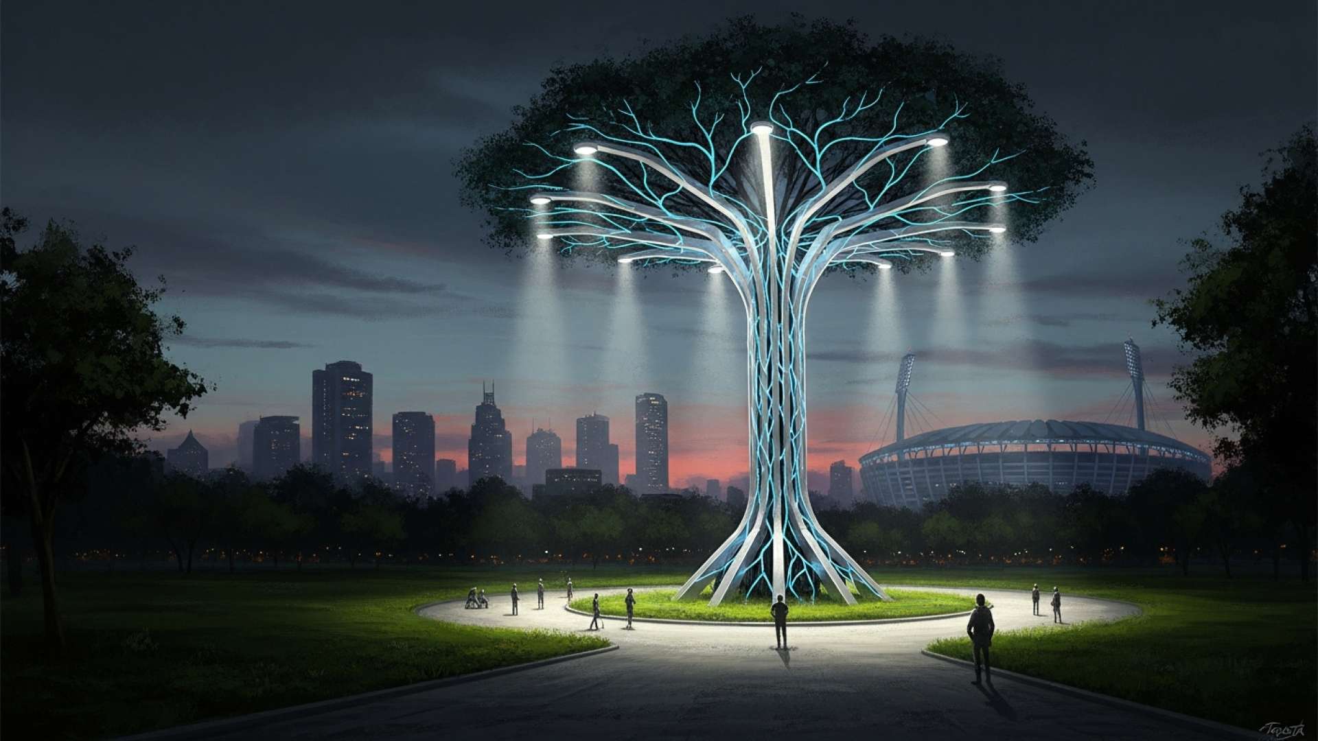 Il Parco La Sabana si lancia in un progetto di illuminazione di 24 ore senza precedenti