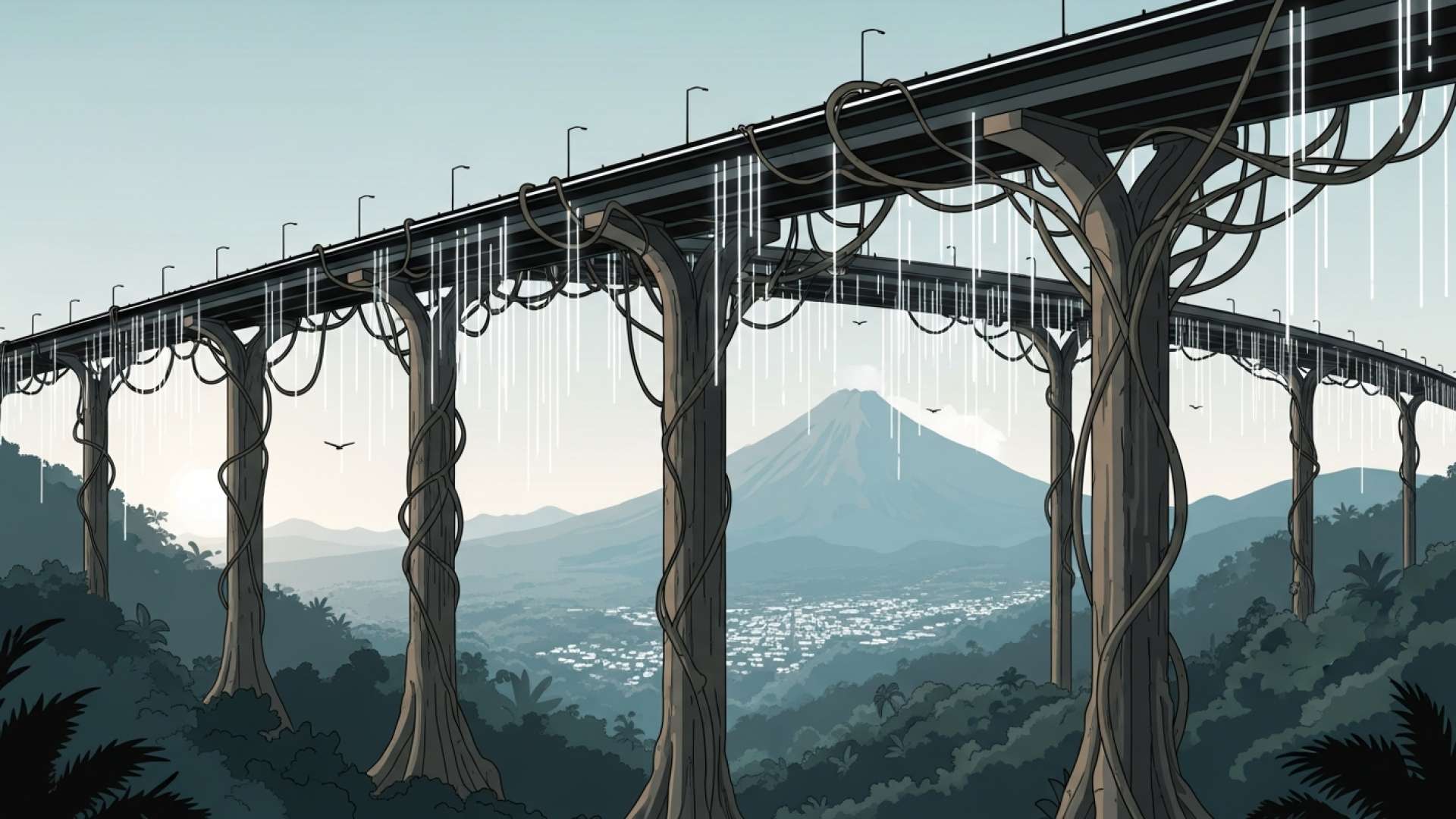 Il ponte Corrogres, un punto di riferimento, segnala una nuova era per le infrastrutture costaricane