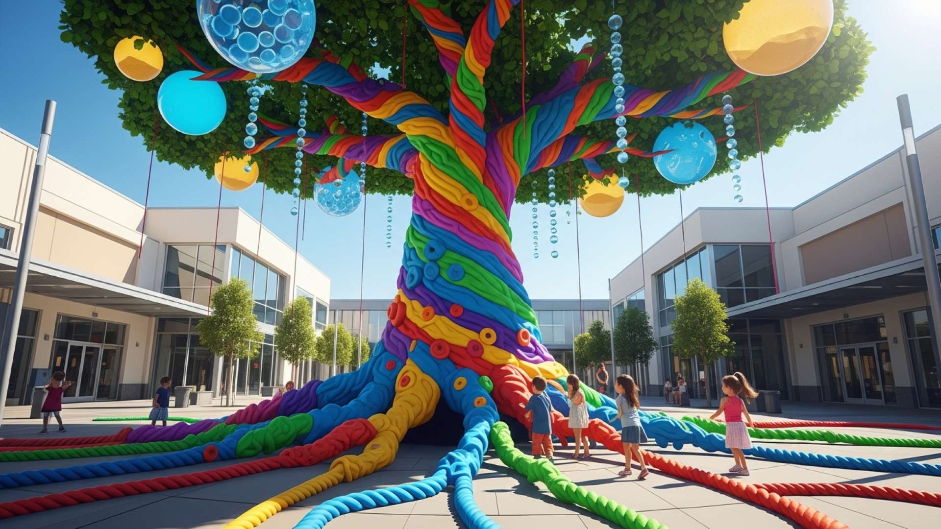 Lincoln Plaza presenta un innovativo parco sensoriale per bambini