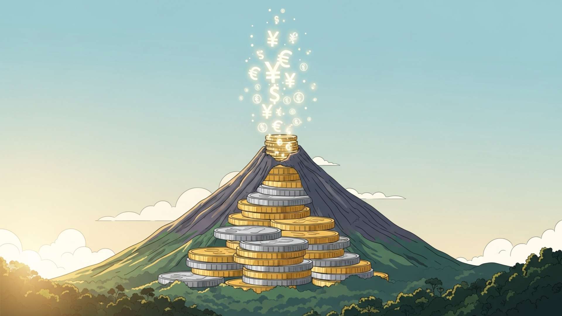 La nuova moneta del vulcano Arenal segna l’antepenultimo rilascio nella serie nazionale