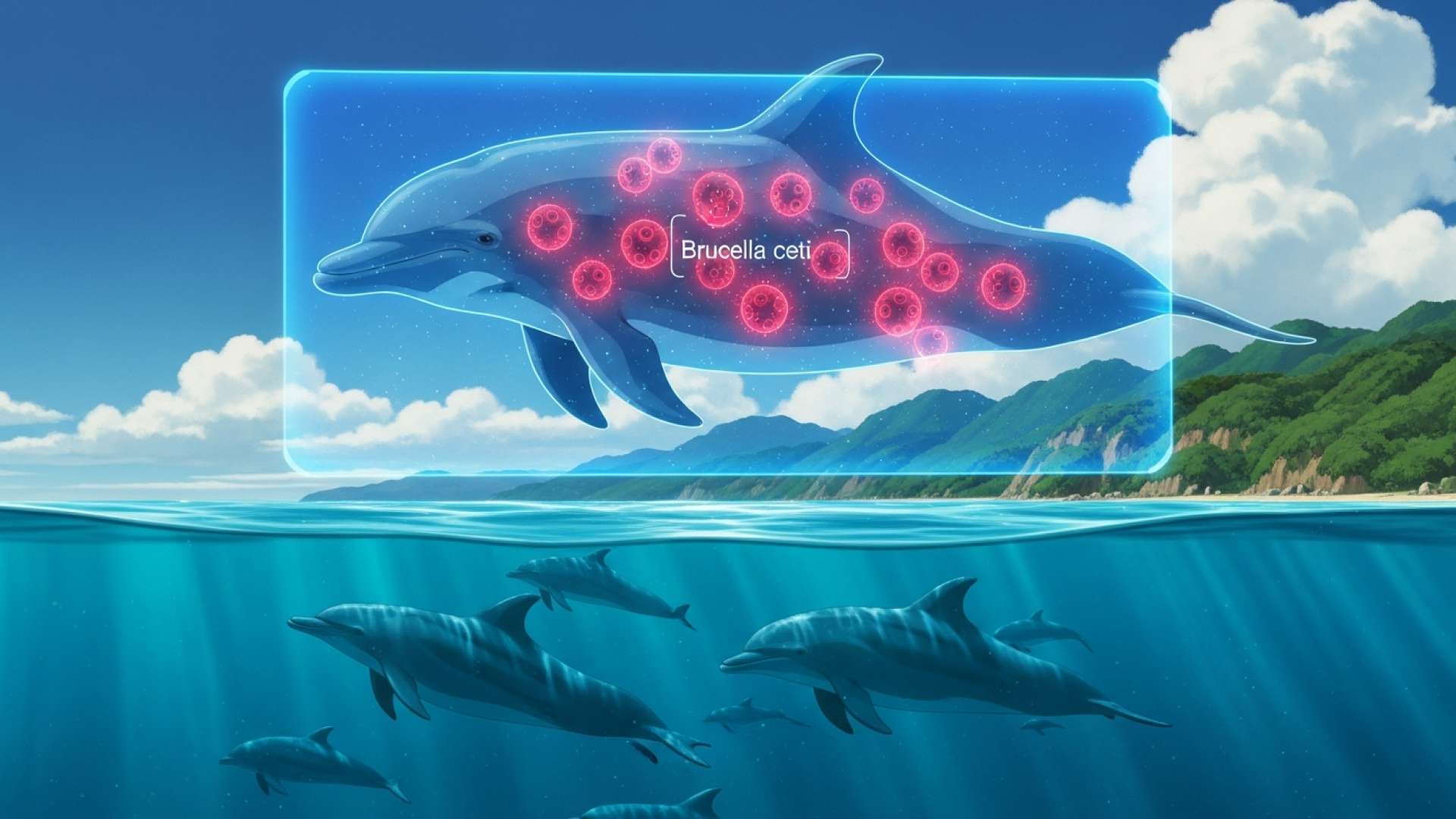 Morte di Delfini nel Pacifico legate a un’infezione cerebrale diffusa