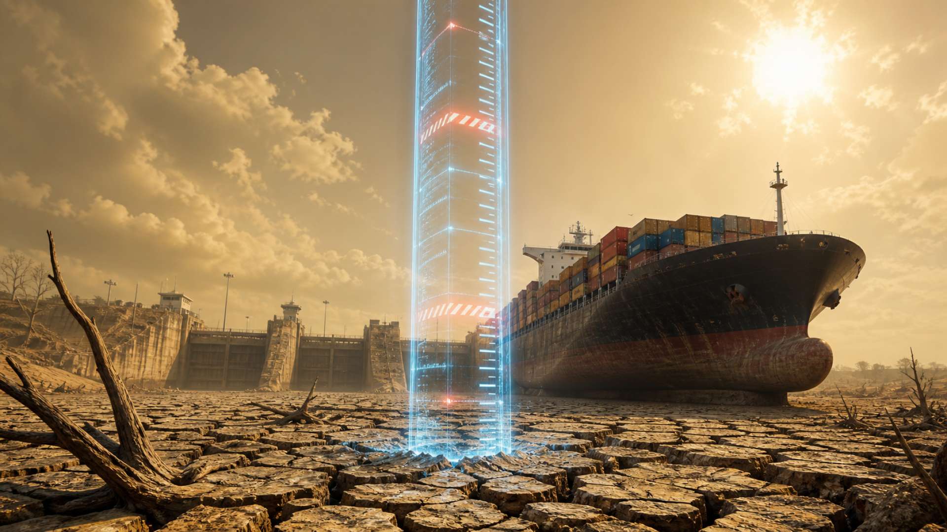 Il Canale di Panama Abbassa Gradualmente i Limiti di Carico delle Navi per Salvaguardare le Operazioni nel Prolungarsi della Siccità di El Niño