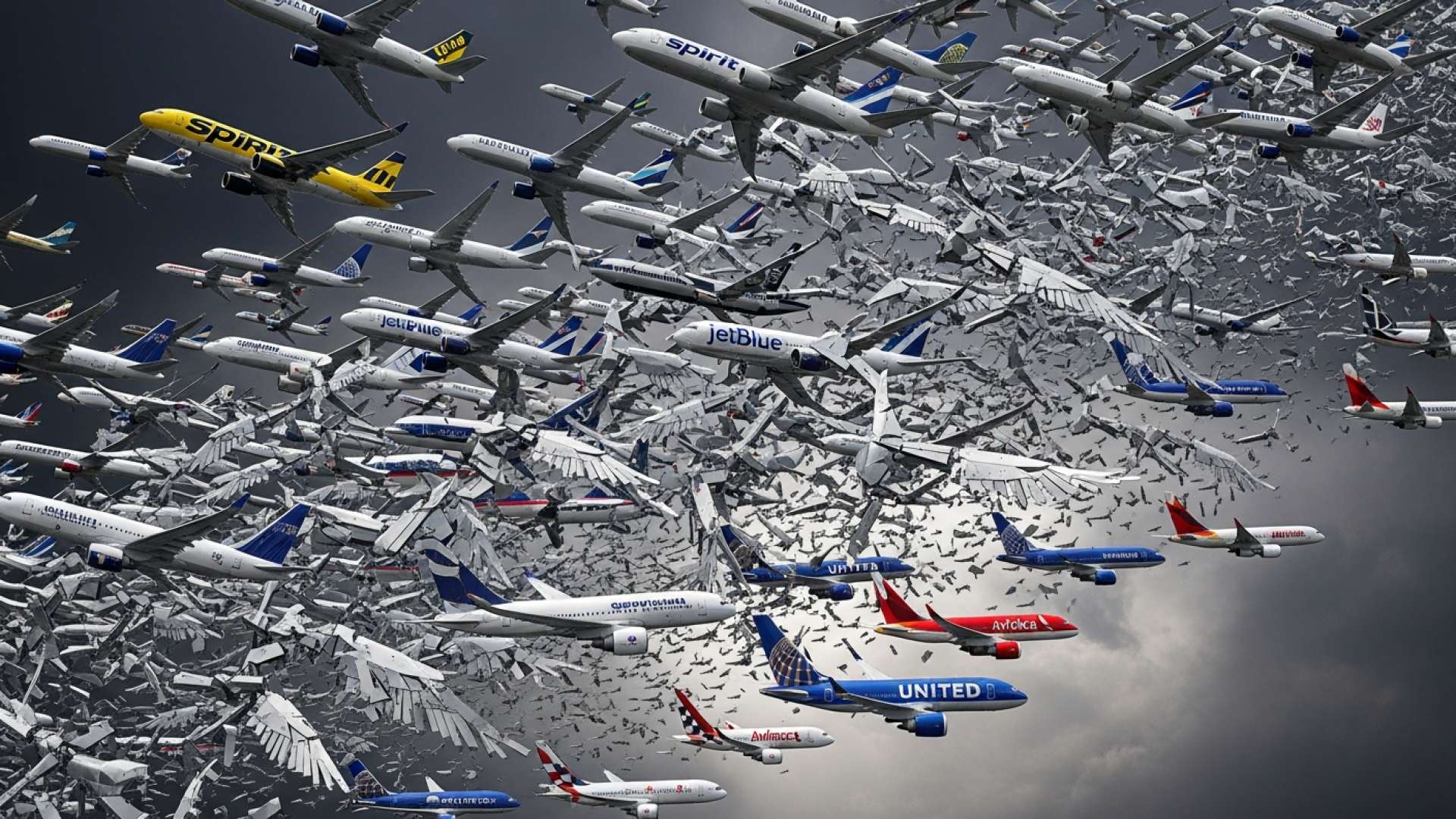 Compagnie aeree rivali lanciano tariffe di salvataggio dopo il crollo di Spirit Airlines
