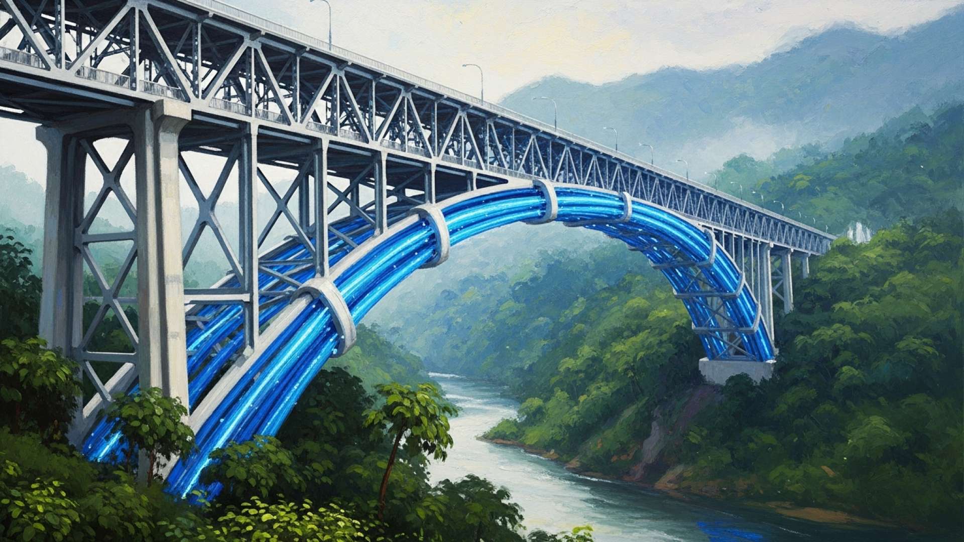 Il traffico sulla Route 243 rallenterà con il nuovo ponte di Pacuar che si avvicina al completamento definitivo