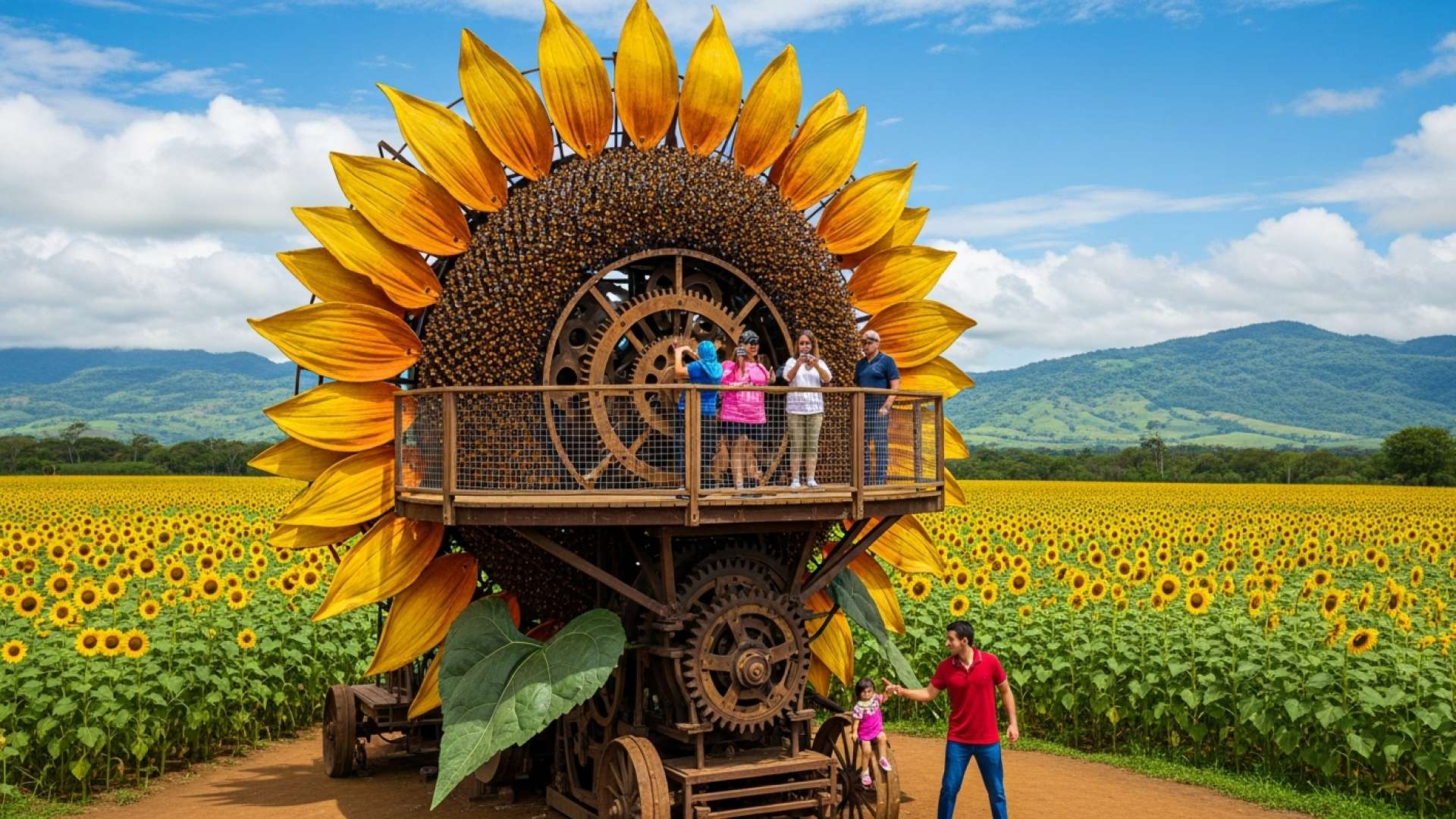 Il Campo di Girasoli di San Carlos sarà un vero spettacolo con 400.000 fiori in questa stagione