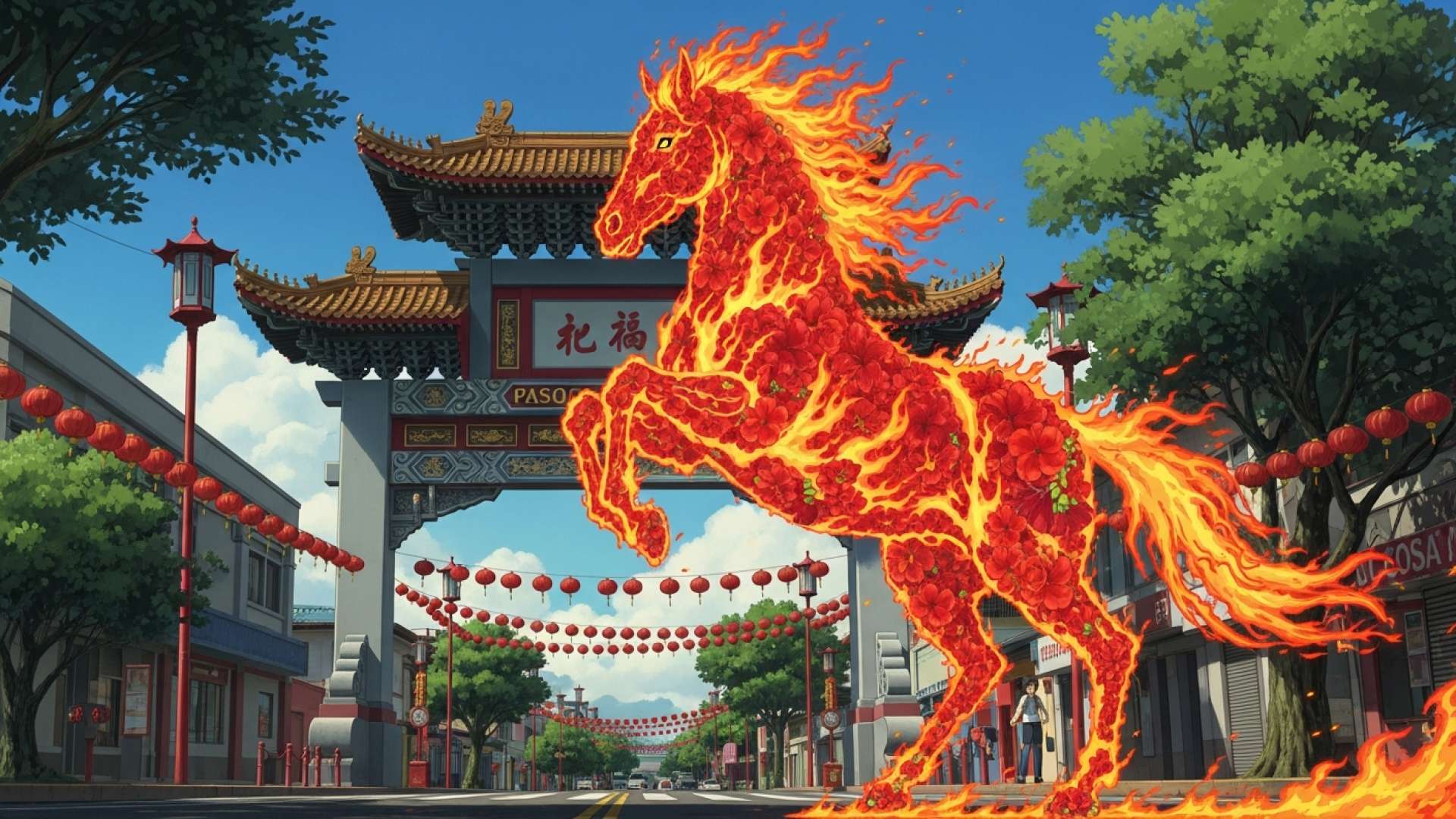 San José si incendia per la celebrazione dell’Anno del Cavallo di Fuoco