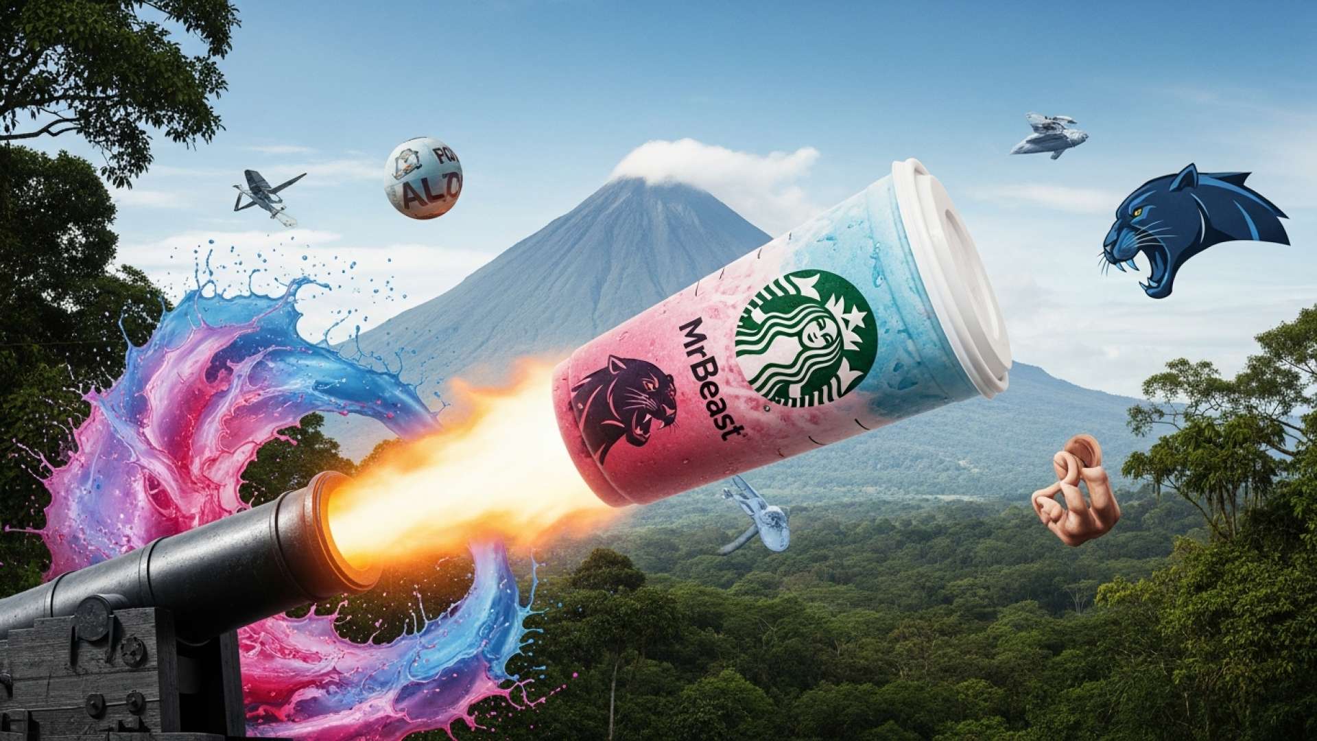 Starbucks e MrBeast accendono il Costa Rica con la bevanda limitata Cannon Ball