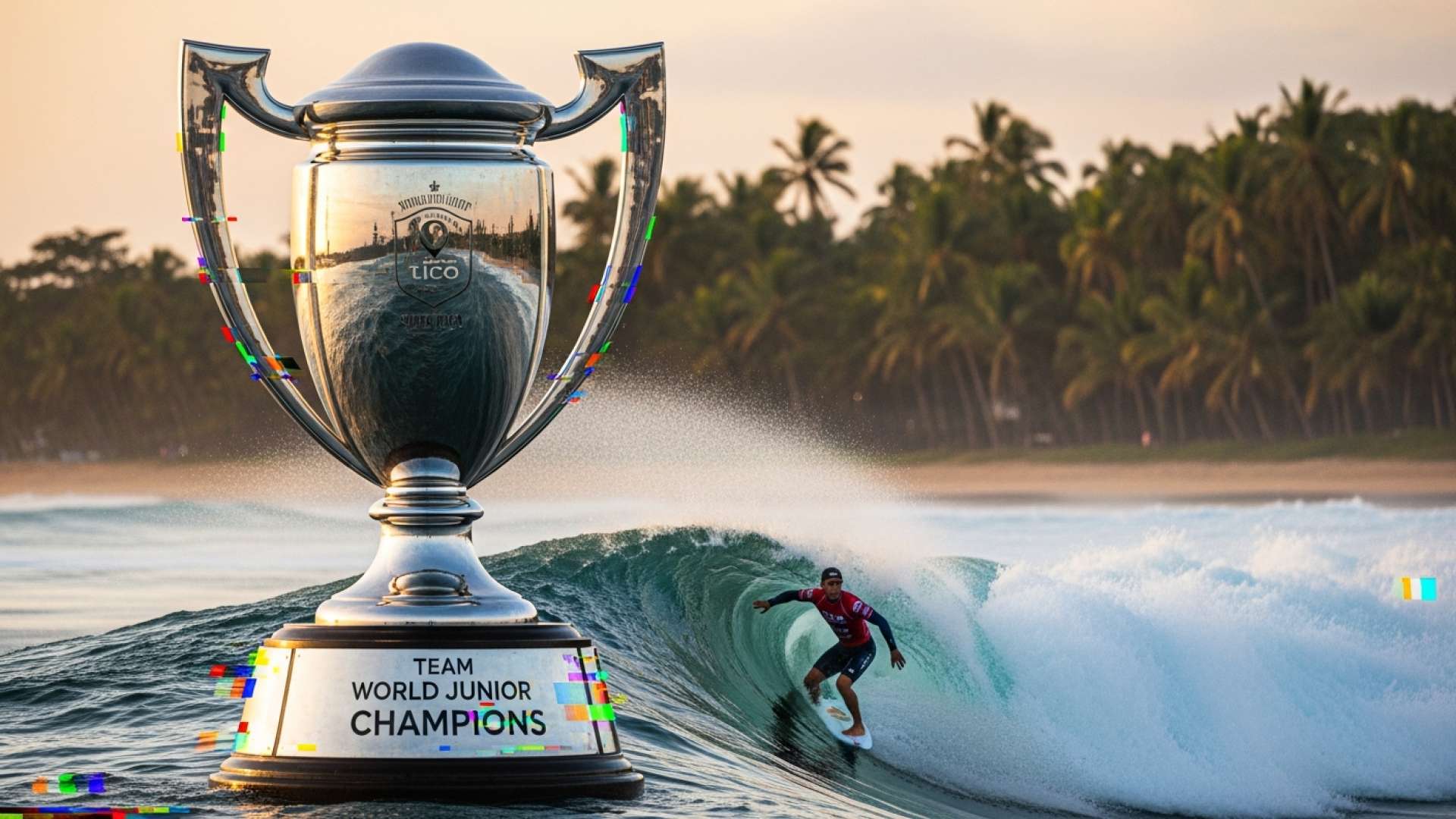 I Surfer Tico Si Lanciano al Campionato Mondiale Junior