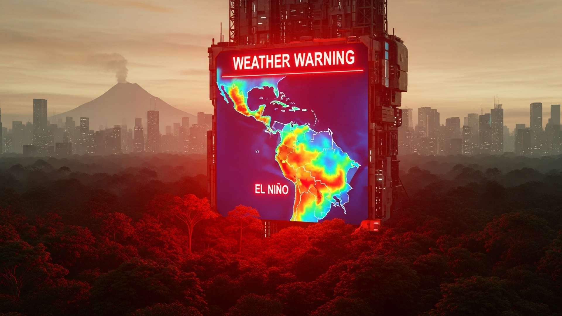 L’ONU avverte: un potente El Niño minaccia la stabilità climatica globale
