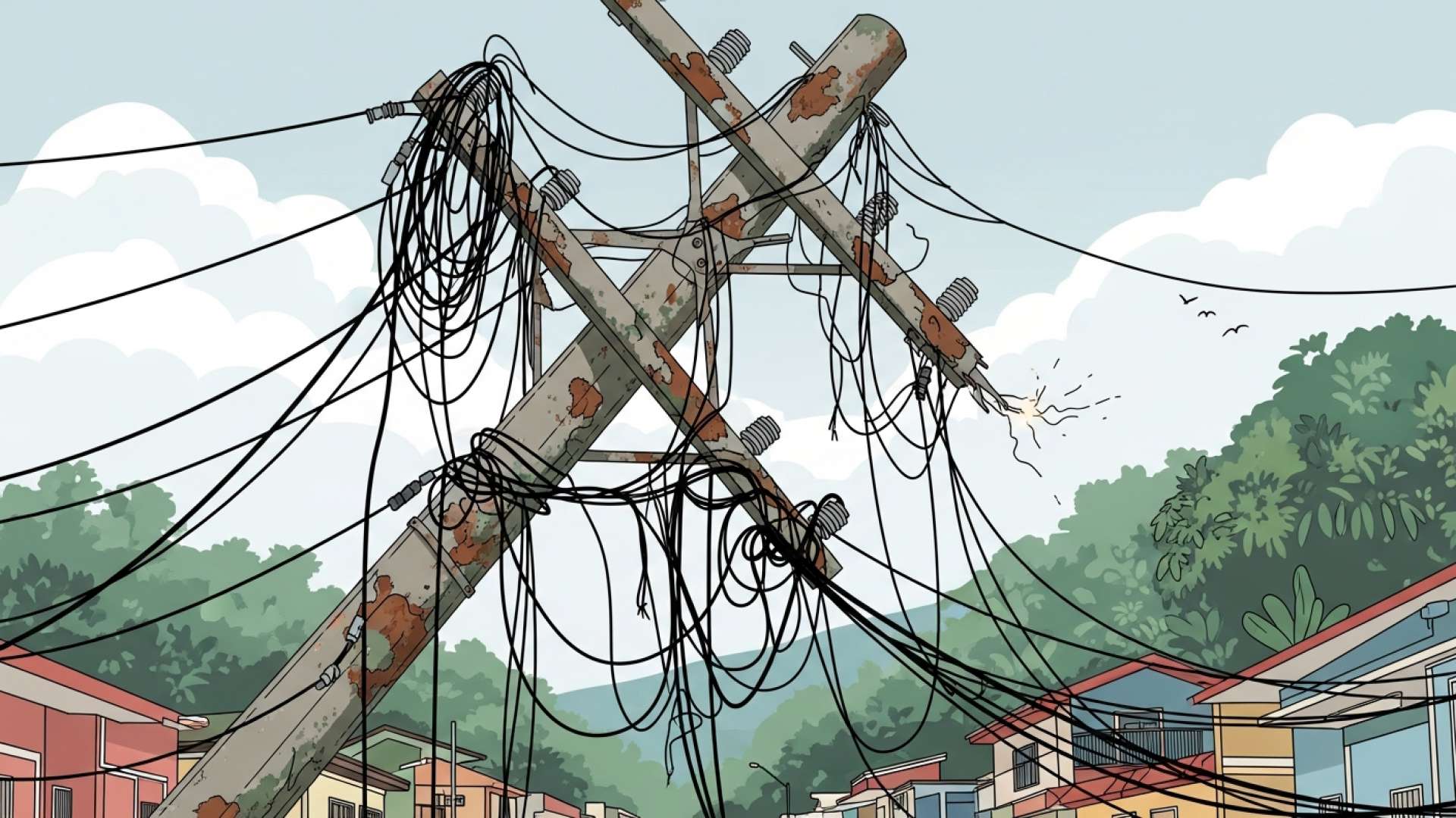 Diffusi guasti ai pali di telecomunicazione rappresentano una silenziosa minaccia in tutta Costa Rica